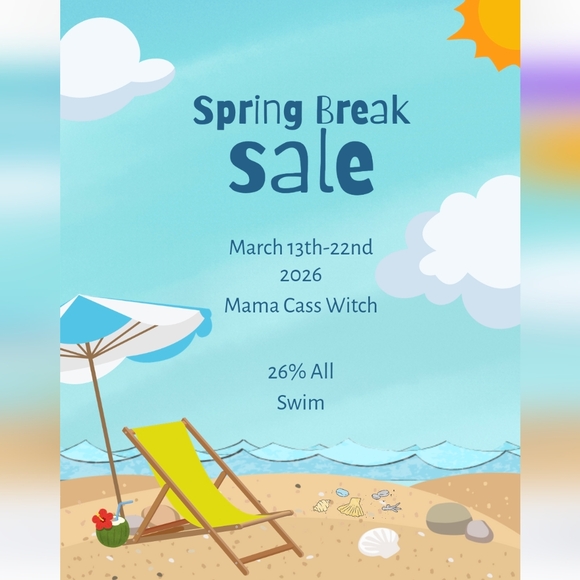 Spring Break Swim Sale Week - Picture 1 of 1